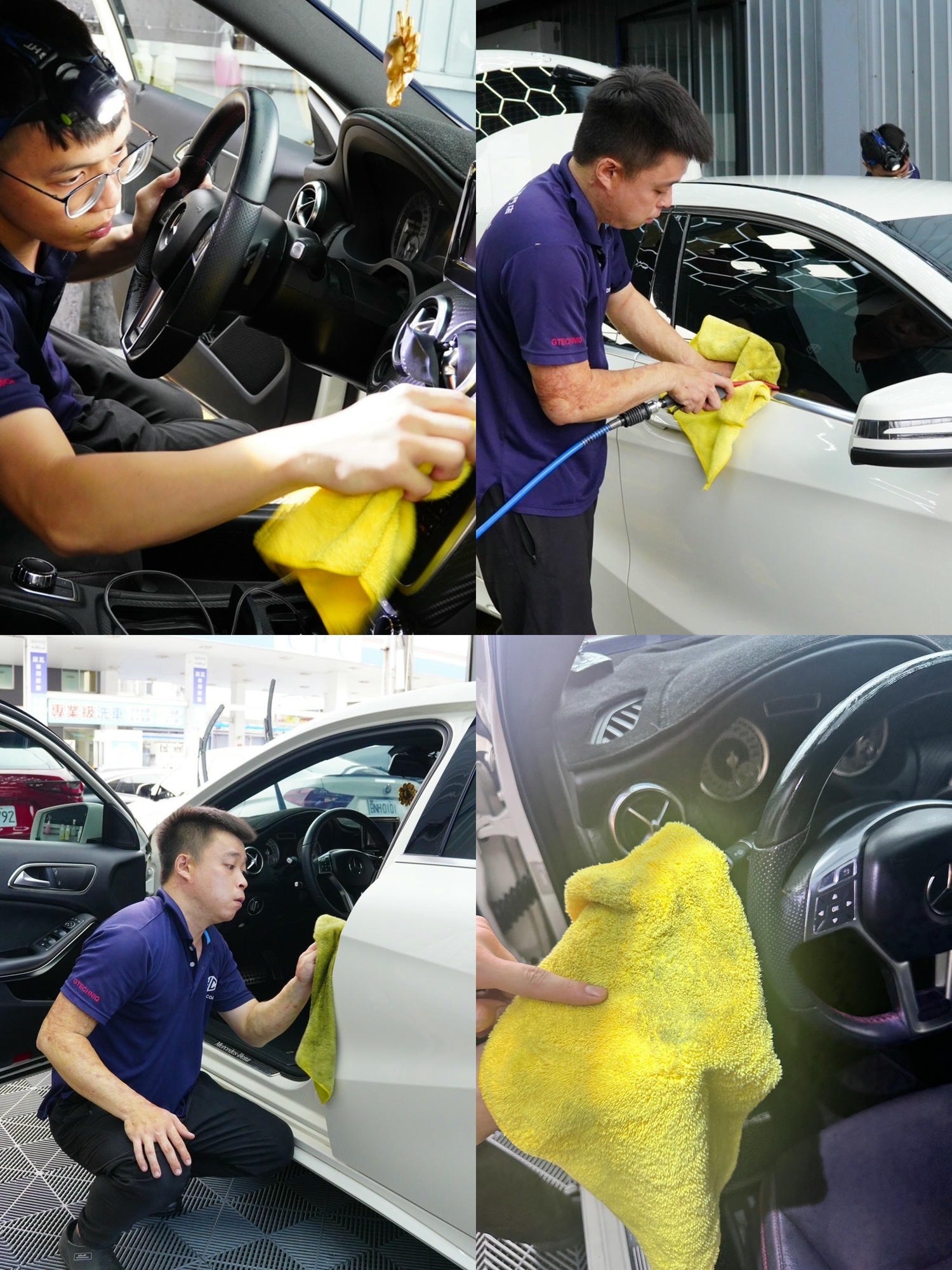 【高雄汽車美容推薦】H.C百鍍包膜鍍膜│無論晴天雨天都想來精緻洗車，流程細節都滿分